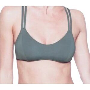 Athleta South Swell Bikini Top Herb Olive - Small - EXCELLENT CONDITION!